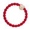 By Eloise London Bling Charms Diamanté Bubble Heart Haargummi für Frauen 1 St. Farbton  Cherry Red