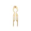 Fiona Franchimon Nº1 Hairpin Steel Haarspange für Frauen 1 St. Farbton  Yellow Gold