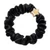 By Eloise London Silk Scrunchie Gold Star Haargummi für Frauen 1 St. Farbton  Black