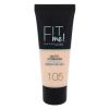 Maybelline Fit Me! Matte + Poreless Foundation für Frauen 30 ml Farbton  105 Natural Ivory