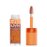 NYX Professional Makeup Duck Plump Lipgloss für Frauen 6,8 ml Farbton  04 Apri Caught