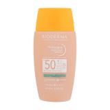 BIODERMA Photoderm Nude Touch Mineral SPF50+ Sonnenschutz fürs Gesicht 40 ml Farbton  Very Light