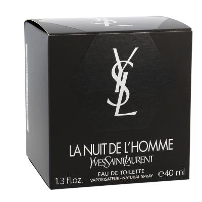 Yves Saint Laurent La Nuit De L&#039;Homme Eau de Toilette für Herren 40 ml