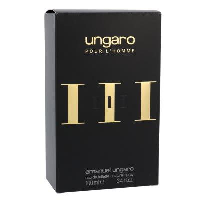 Emanuel Ungaro Ungaro Pour L´Homme III Eau de Toilette für Herren 100 ml