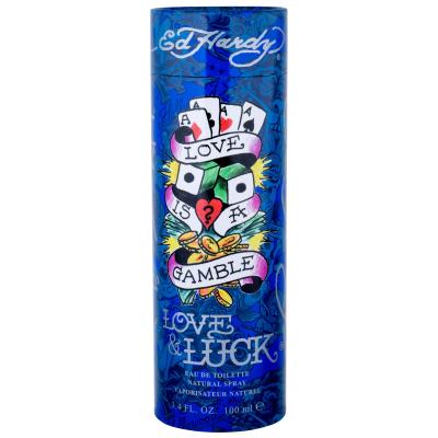 Christian Audigier Ed Hardy Love &amp; Luck Eau de Toilette für Herren 100 ml