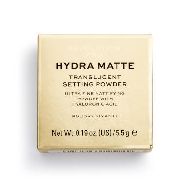 Revolution Pro Hydra Matte Setting Powder Puder für Frauen 5,5 g Farbton  Translucent