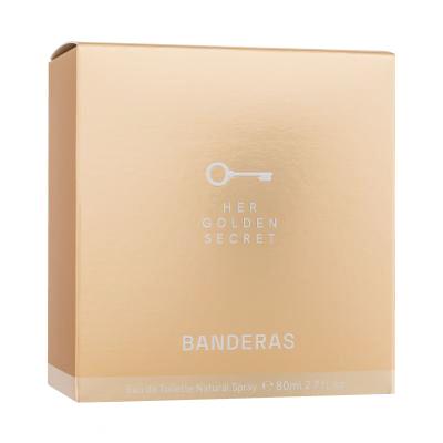 Banderas Her Golden Secret Eau de Toilette für Frauen 80 ml