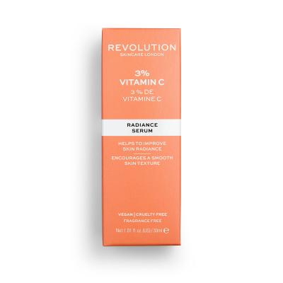 Revolution Skincare Vitamin C 3% Radiance Serum Gesichtsserum für Frauen 30 ml