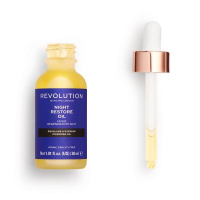 Revolution Skincare Night Restore Oil Gesichtsserum für Frauen 30 ml