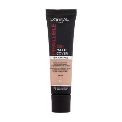 L&#039;Oréal Paris Infaillible 32H Matte Cover SPF25 Foundation für Frauen 30 ml Farbton  175