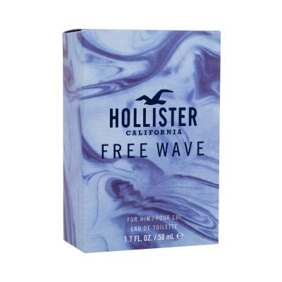 Hollister Free Wave Eau de Toilette für Herren 50 ml