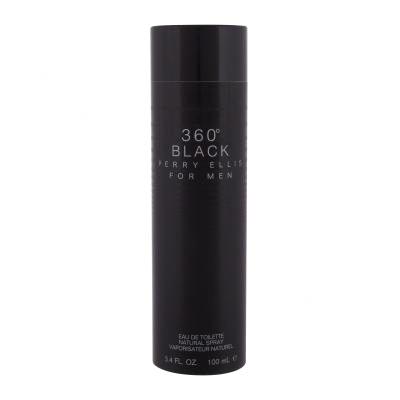 Perry Ellis 360° Black Eau de Toilette für Herren 100 ml