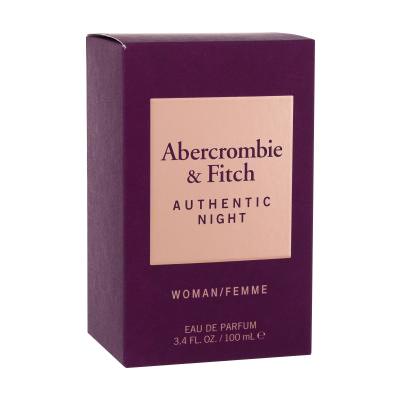 Abercrombie &amp; Fitch Authentic Night Eau de Parfum für Frauen 100 ml