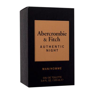 Abercrombie &amp; Fitch Authentic Night Eau de Toilette für Herren 100 ml