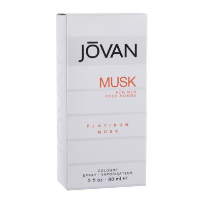 Jövan Musk Platinum Musk Eau de Cologne für Herren 88 ml