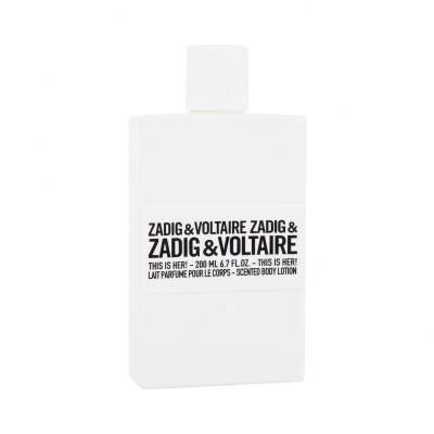 Zadig &amp; Voltaire This is Her! Körperlotion für Frauen 200 ml