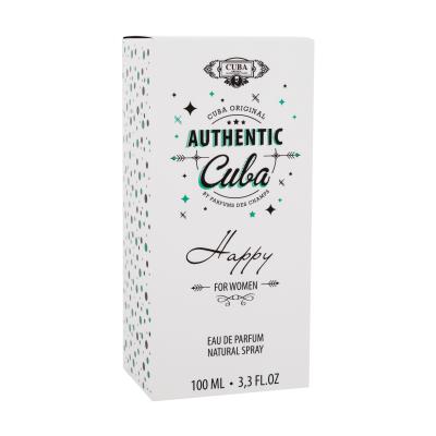 Cuba Authentic Happy Eau de Parfum für Frauen 100 ml