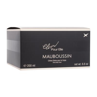 Mauboussin Elixir Pour Elle Perfumed Divine Body Cream Körpercreme für Frauen 200 ml