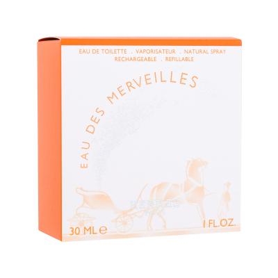 Hermes Eau Des Merveilles Eau de Toilette für Frauen Nachfüllbar 30 ml
