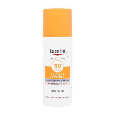 Eucerin Sun Protection Pigment Control Face Sun Fluid SPF50+ Sonnenschutz fürs Gesicht für Frauen 50 ml