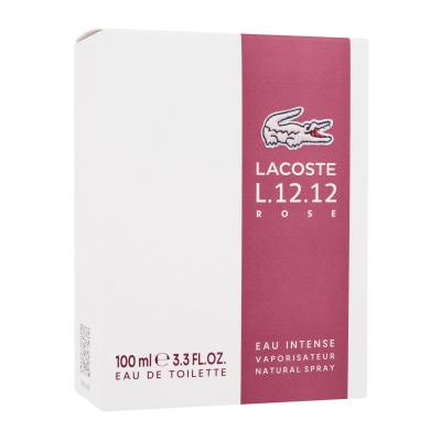 Lacoste L.12.12 Rose Eau Intense Eau de Toilette für Frauen 100 ml