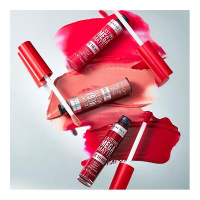 Rimmel London Lasting Mega Matte Liquid Lip Colour Lippenstift für Frauen 7,4 ml Farbton  Pink Blink