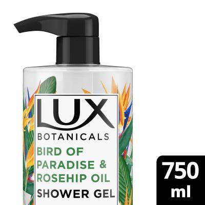 LUX Botanicals Bird Of Paradise &amp; Rosehip Oil Daily Shower Gel Duschgel für Frauen 750 ml