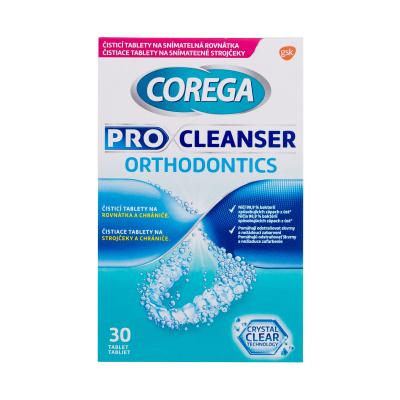 Corega Pro Cleanser Orthodontic Tabs Reinigungstabletten und Lösungen Set