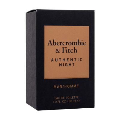 Abercrombie &amp; Fitch Authentic Night Eau de Toilette für Herren 30 ml