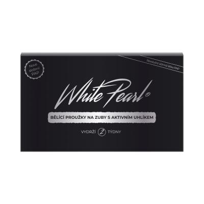 White Pearl PAP Charcoal Whitening Strips Zahnbleaching Set