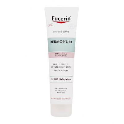 Eucerin DermoPure Triple Effect Cleansing Gel Reinigungsgel für Frauen 150 ml