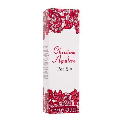 Christina Aguilera Red Sin Eau de Parfum für Frauen 75 ml