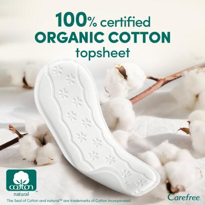 Carefree Organic Cotton Normal Slipeinlage für Frauen Set