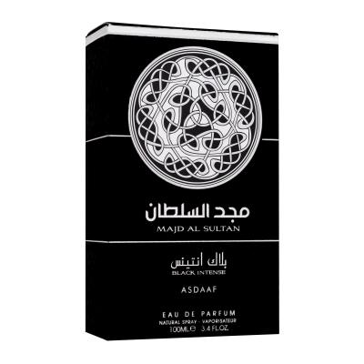 Asdaaf Majd Al Sultan Black Intense Eau de Parfum für Herren 100 ml