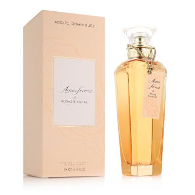 Adolfo Dominguez Agua Fresca de Rosas Blancas Eau de Toilette für Frauen 120 ml