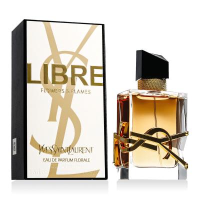 Yves Saint Laurent Libre Flowers &amp; Flames Eau de Parfum für Frauen 50 ml