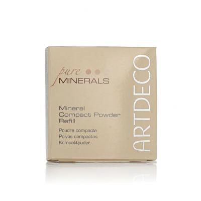 Artdeco Pure Minerals Mineral Compact Powder Puder für Frauen Nachfüllung 9 g Farbton  05 Fair Ivory