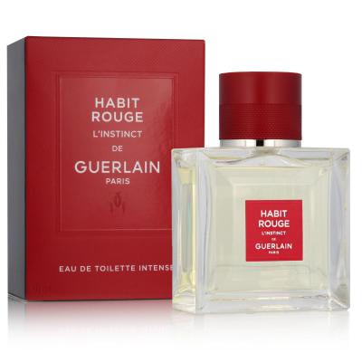 Guerlain Habit Rouge L&#039;Instinct Eau de Toilette für Herren 50 ml