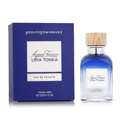 Adolfo Dominguez Agua Fresca Lima Tonka Eau de Toilette für Herren 120 ml