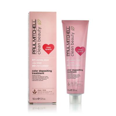 Paul Mitchell Clean Beauty Color Protect Color Depositing Treatment Haarmaske für Frauen 150 ml Farbton  Rose Quartz