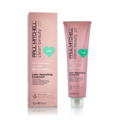 Paul Mitchell Clean Beauty Color Protect Color Depositing Treatment Haarmaske für Frauen 150 ml Farbton  Jade