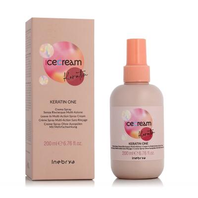 Inebrya Ice Cream Keratin Keratin One Pflege ohne Ausspülen 200 ml