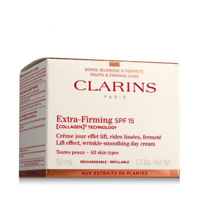 Clarins Extra-Firming Day Cream All Skin Types, SPF15 Tagescreme für Frauen 50 ml