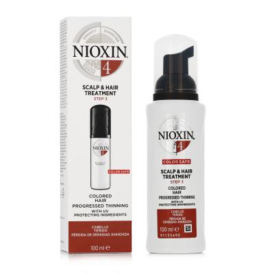 Nioxin System 4 Color Safe Scalp &amp; Hair Treatment Pflege ohne Ausspülen für Frauen 100 ml