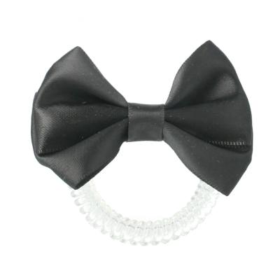 Invisibobble Bowtique Spiral Hair Ring Haargummi für Frauen 1 St. Farbton  True Black