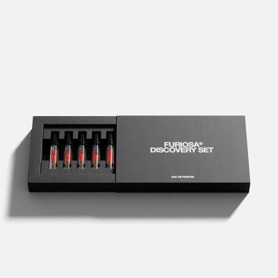 Furiosa Discovery Set Geschenkset Eau de Parfum Blush 2 ml + Eau de Parfum Sex 2 ml + Eau de Parfum Burlesque 2 ml + Eau de Parfum Fizz 2 ml + Eau de Parfum Nude 2 ml + Eau de Parfum Kashmir 2 ml + Eau de Parfum Old Money 2 ml