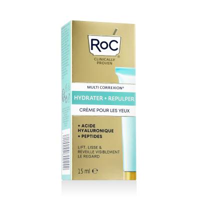RoC Multi Correxion Hydrate + Plump Eye Cream Augencreme für Frauen 15 ml