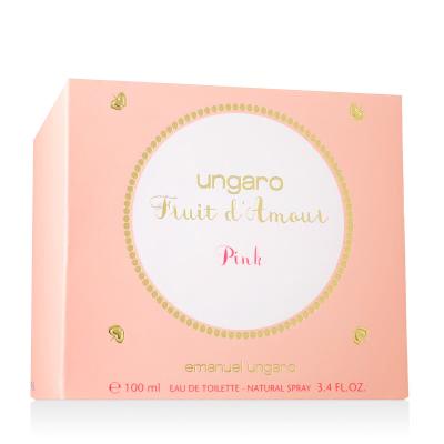 Emanuel Ungaro Fruit d'Amour Pink Eau de Toilette für Frauen 100 ml