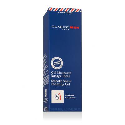 Clarins Men Smooth Shave Foaming Gel Rasiergel für Herren 150 ml