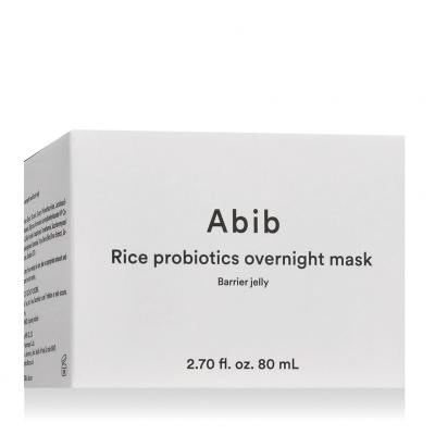 Abib Rice Probiotics Overnight Mask Barrier Jelly Gesichtsmaske 80 ml